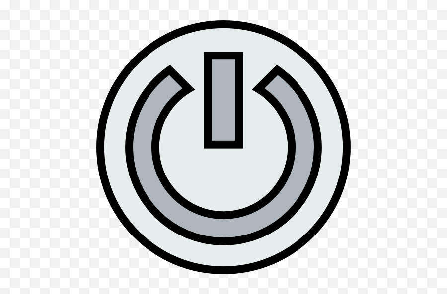 Multimedia Power Interface Ui - Circle Emoji,Power Button Emoji