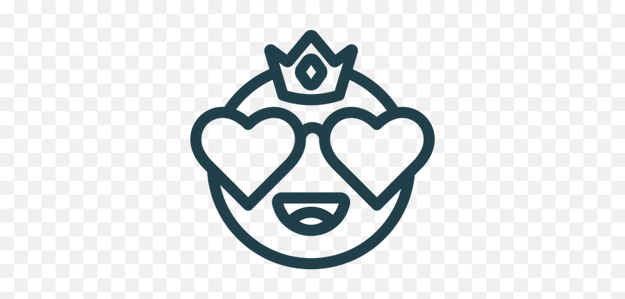 Romantic Emoji Icon Of Line Style - Emblem,Price Tag Emoji