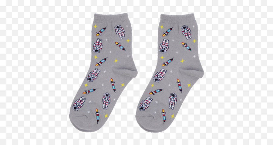 Astronaut Socks - Animated Sock Transparent Gif Emoji,Fire Emoji Socks