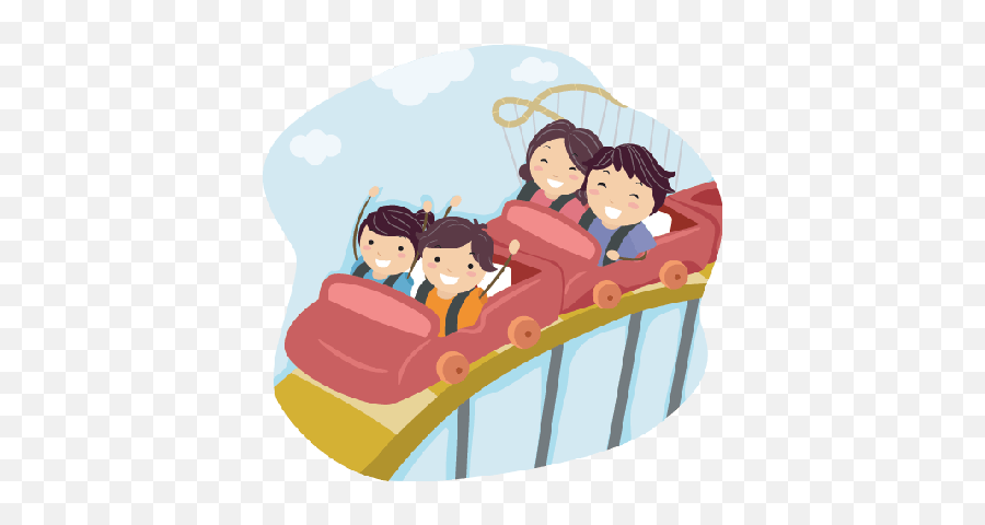 Setting Clipart Roller Coaster Picture - Ride A Roller Coaster Clipart Emoji,Roller Coaster Emoji
