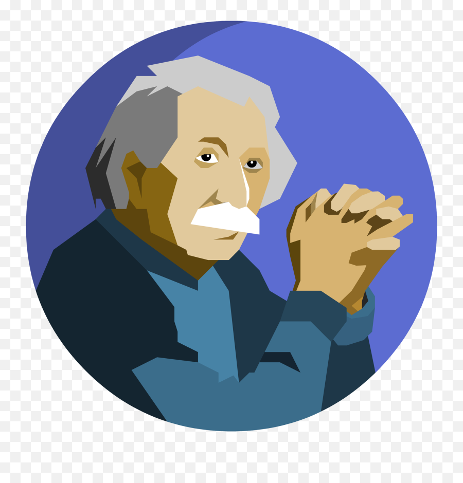 Einstein Clipart Famous Person Einstein Famous Person - Illustration Emoji,Deadpool Emoji Keyboard