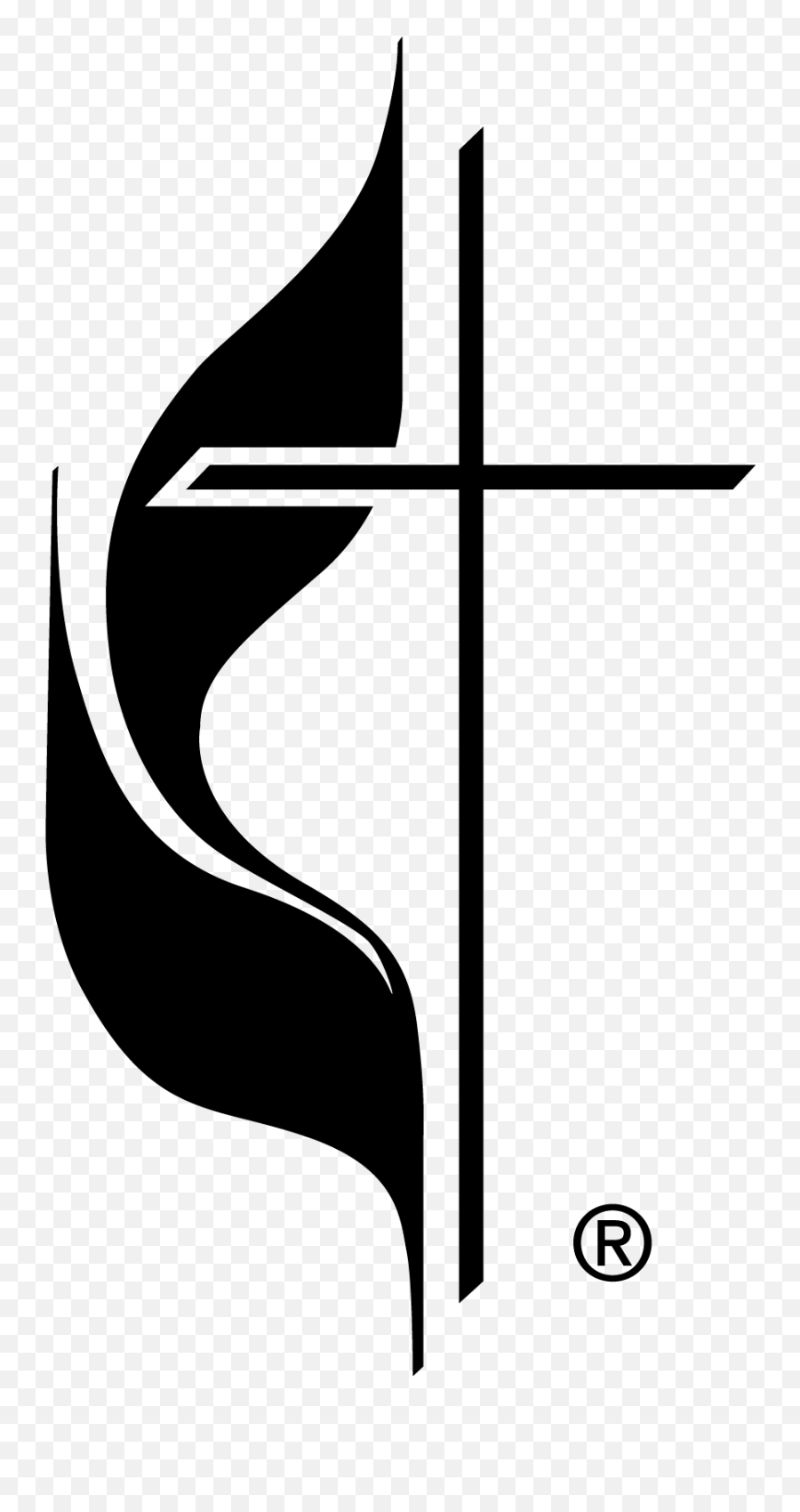 Black Cross Clip Art Library Png Files United Methodist Church Logo 