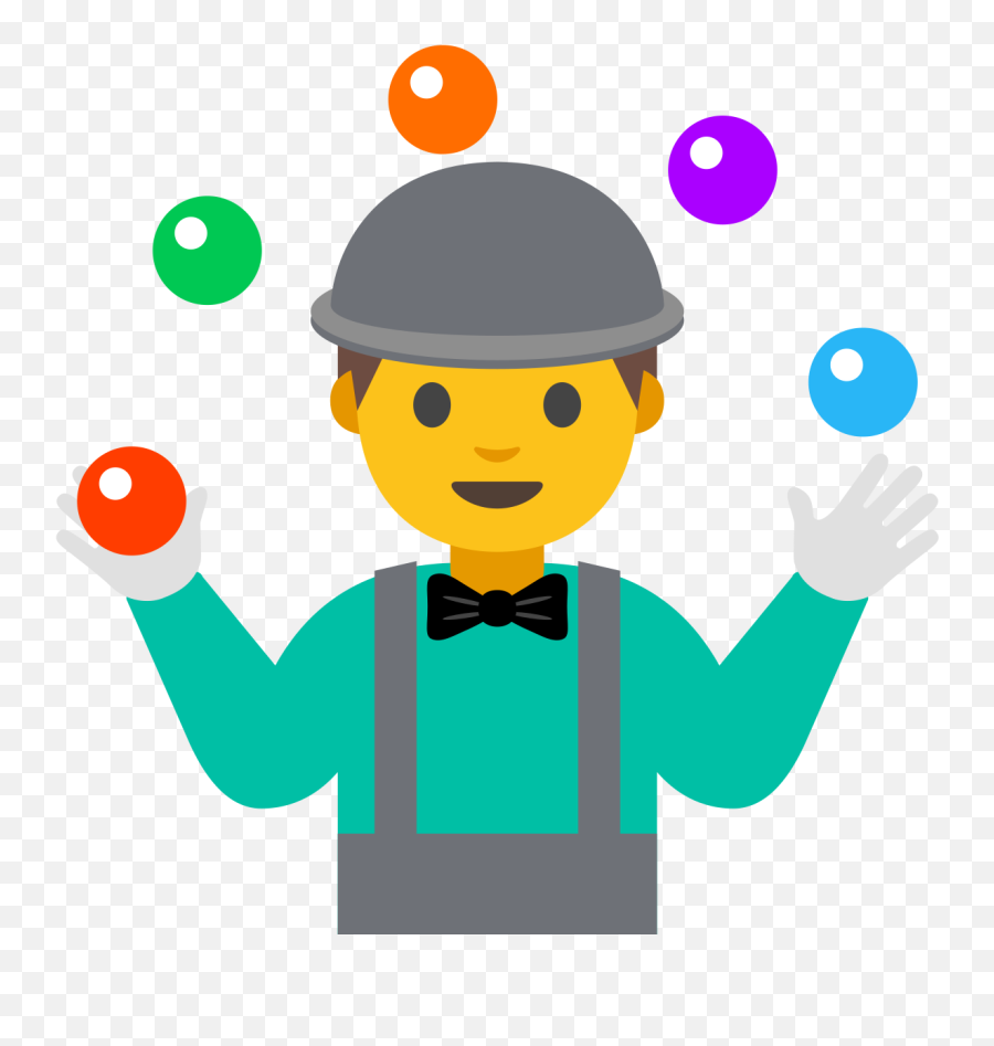 Emoji U1f939 - Juggling Emojis,Suit Emoji