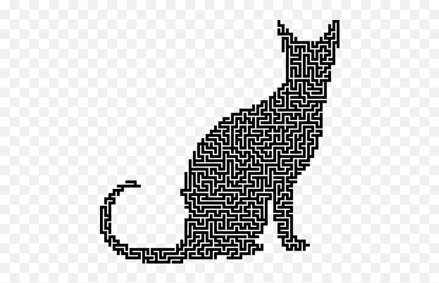 Cat Maze - Kitten Maze Emoji,Stressed Out Emoji