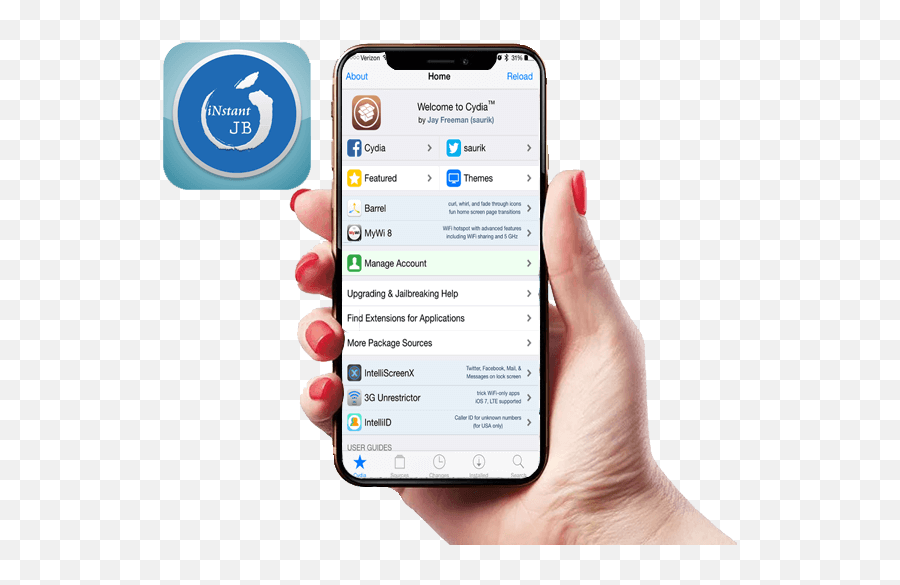 Instant Jailbreak Cydia Download Ios - Cydia In Iphone 10 Emoji,Cydia Ios 9 Emojis