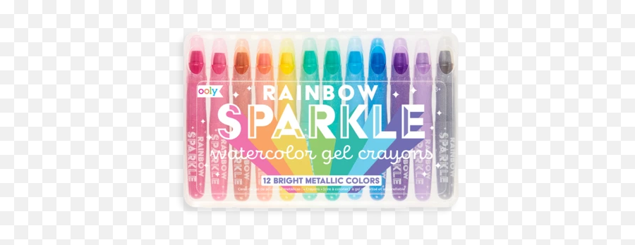 Arts U0026 Crafts U2013 Tagged Art Supplies U2013 Splash Toy Shop - Ooly Rainbow Sparkle Watercolor Gel Crayons Emoji,Emoji Arts And Crafts