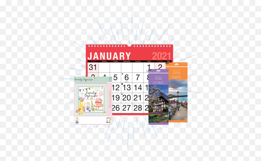 Wholesale Calendars U0026 Diaries - Harrisons Direct 2021 Easy View Monthly Planner Emoji,Shovel Emoji Iphone