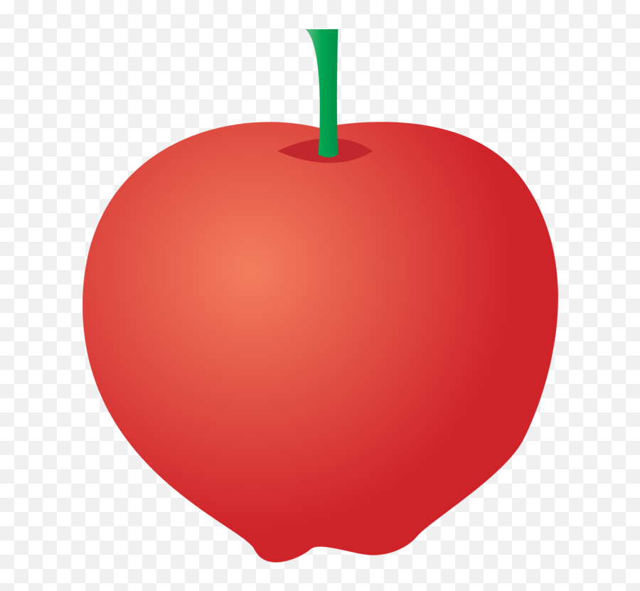 Christmas Ornament Apple Png Clipart - Rysunek Asymetryczny Emoji,Apple Heart Emoji