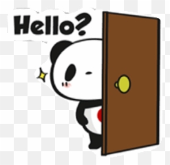 Panda Twins Stickers For Android Ios - Line Sticker Gif Good Morning Emoji,Twin Emoji Costume