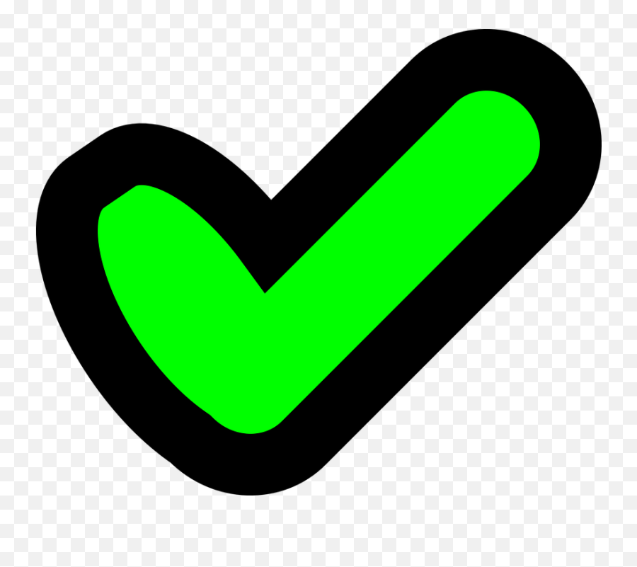 Free Ok Tick Vectors - Correct Clipart Emoji,Check Mark Emoji