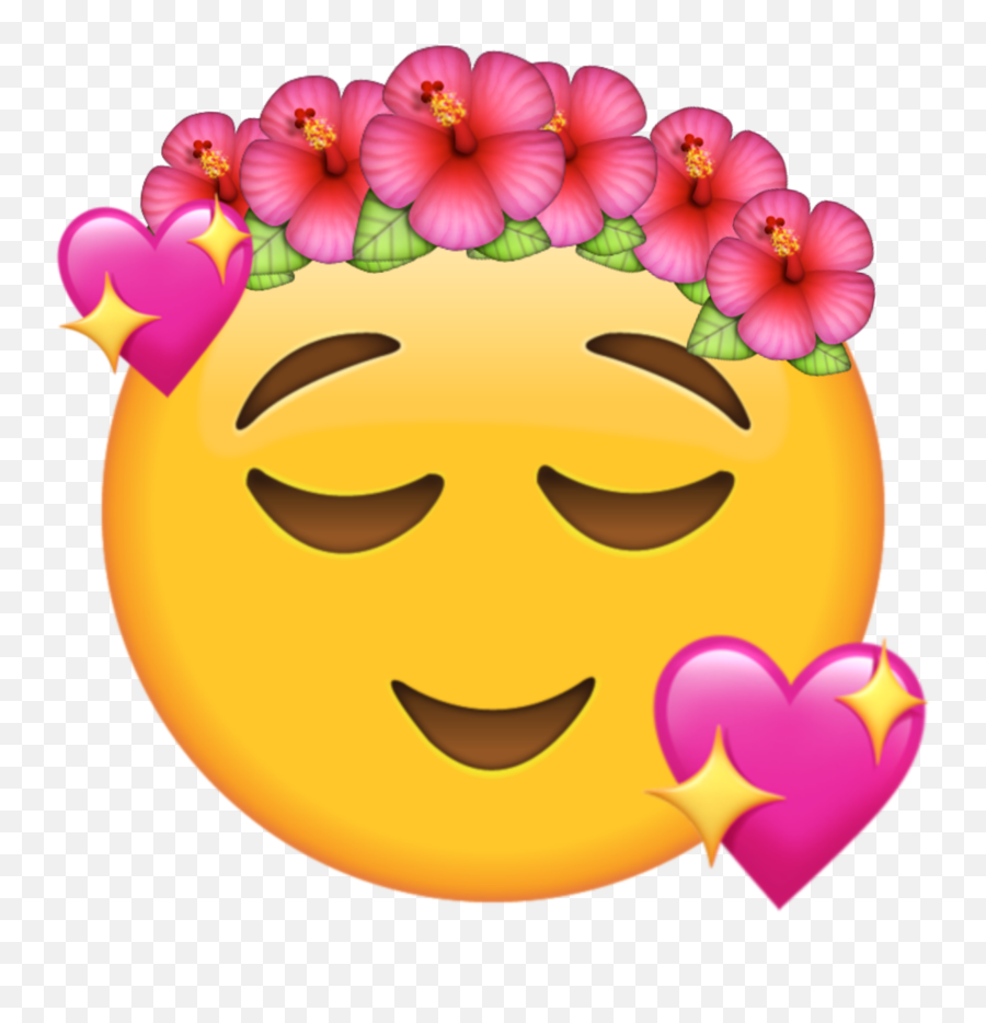 Flower Emoji Tumblr Like Calm - Emoji,Calm Emoji