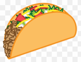 Taco Clipart - Taco Clipart Png Emoji,Tacos Emoji