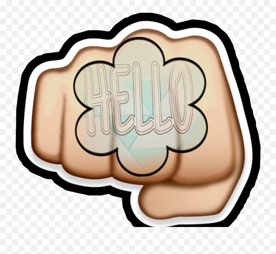 Hello Emoji - Clip Art,Hello Emoji