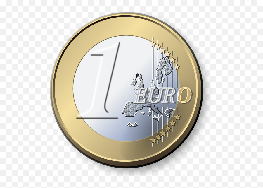 Dollars Clipart Euro Dollars Euro - Euro Coin Transparent Emoji,Euro Emoji