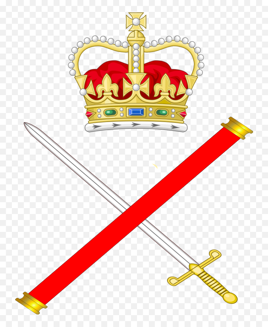 Rcmp Deputy Commissioner Rank - British Crown No Background Emoji,Crossed Sword Emoji