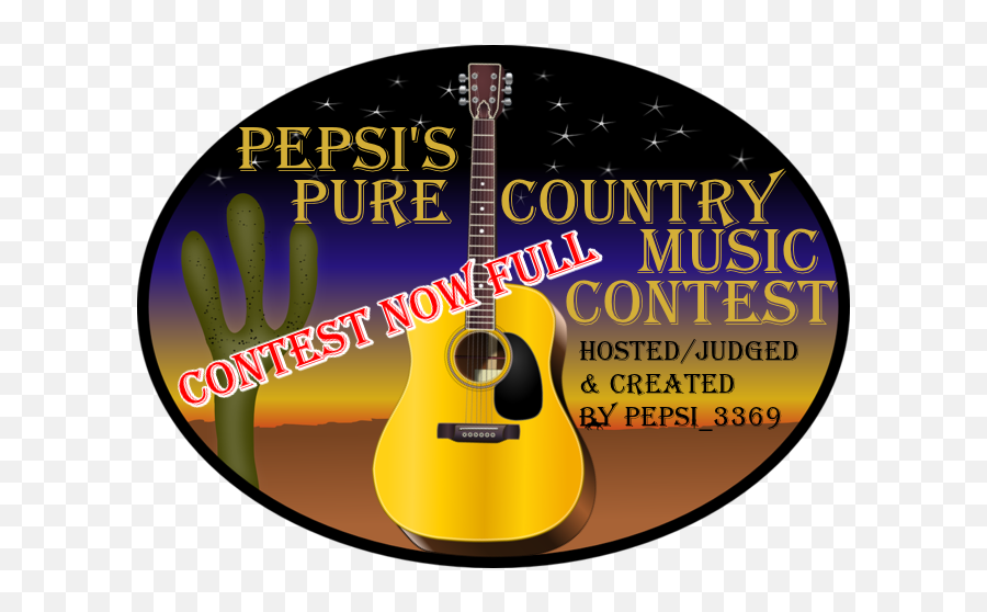 Pepsis Pure Country Music Contest - Acoustic Guitar Emoji,Emoji Level 107