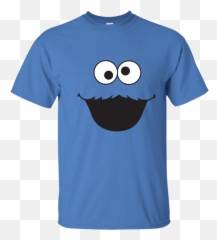 Sesame Street Cookie Monster Face T - Pi Day Shirts 2020 Emoji,Cookie Monster Emoticon