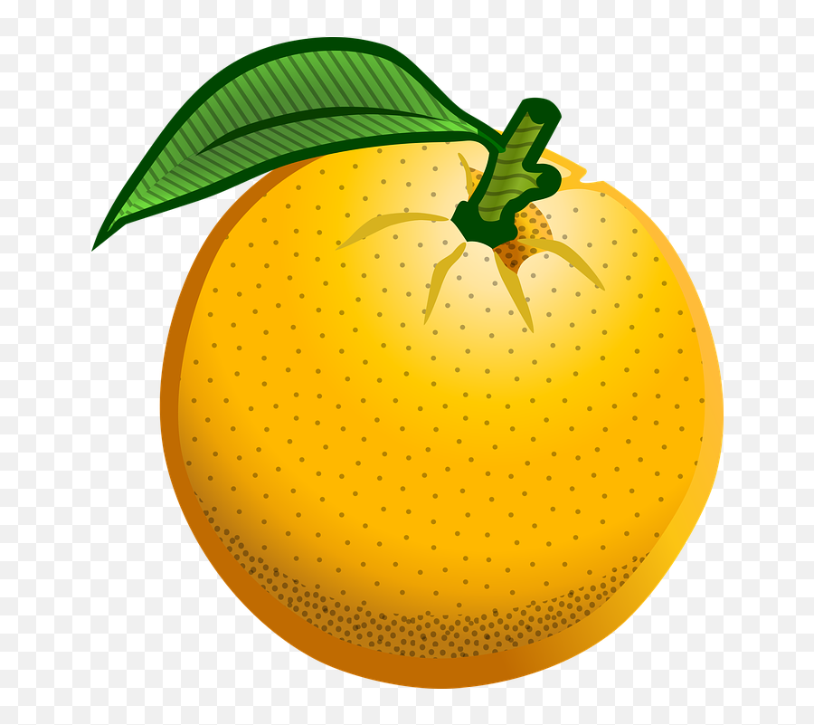 Free Citrus Fruit Lemon Vectors - Orange Fruit Clipart Colored Emoji,Snap Emoticon