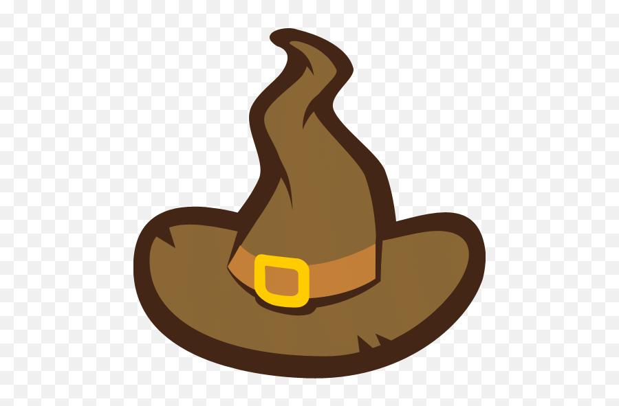 Hat Icon - Harry Potter Sorting Hat Cartoon Emoji,Witch Hat Emoji