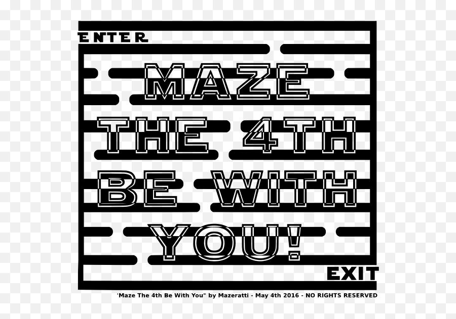 Maze With Star Wars Word Play - Clip Art Emoji,Star Wars Emoji