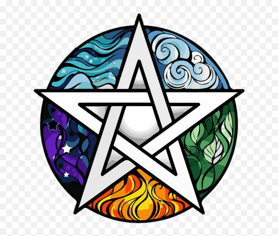 Pentagram Pentacle Witch Wicca Paganism - Wiccan Pentagram Emoji,Pentacle Emoji