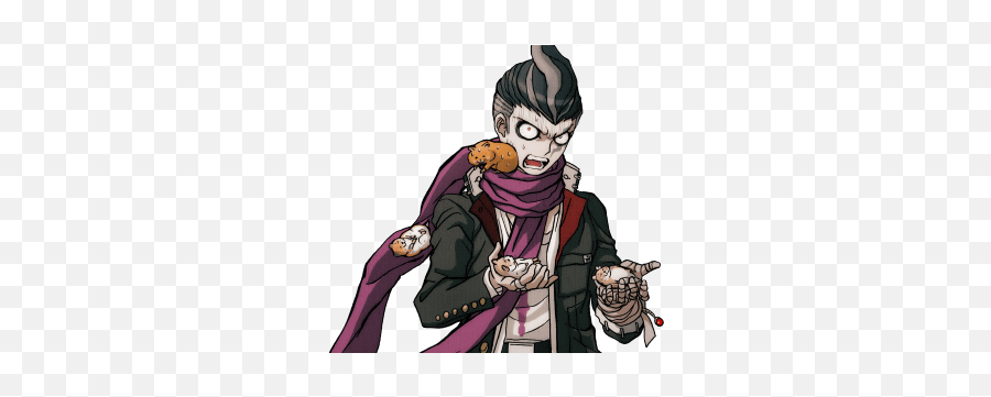 Gundam Tanakau0027s Bubbly Breeding Blog Gundham Tanaka - Sprite Gundham Tanaka Emoji,Monokuma Emoji