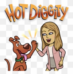 The New Sticker For Students Digital Work - Hot Diggity Dog Emojis,Bitstrips Emoji
