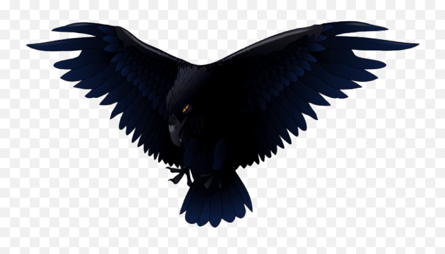 Raven Bird Png Transparent - Raven Clipart Emoji,Raven Bird Emoji
