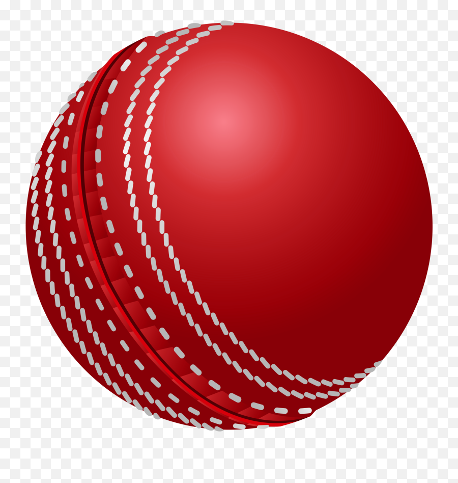 Cricket Ball Clipart Png - Red Cricket Ball Png Emoji,Cricket Emoji