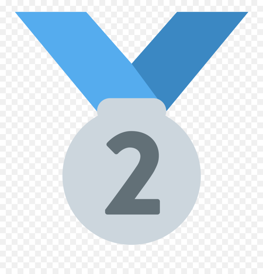 Twemoji12 1f948 - Second Place Medal Emoji,Emoji Ribbon