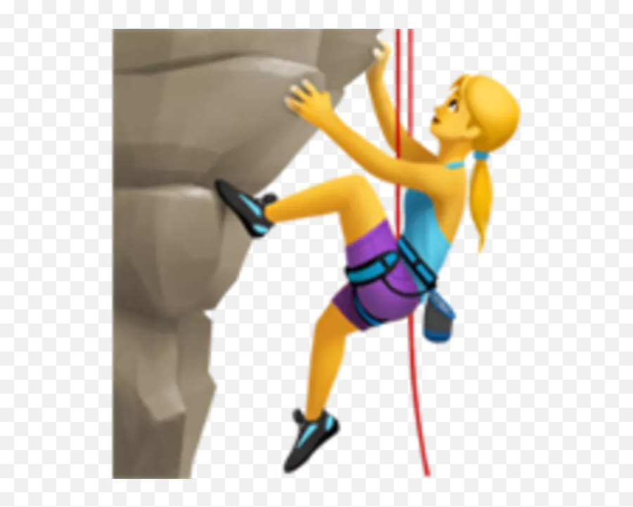 35 - Mountain Climbing Emoji,Climbing Emoji