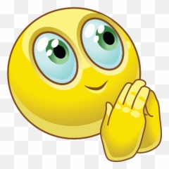 Smiley Png Images Free Download - Emoji Praying