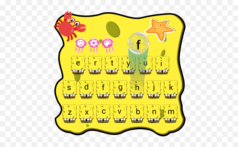 Alluring Sponge Keyboard Theme - Clip Art Emoji,Hots How To Use Emojis