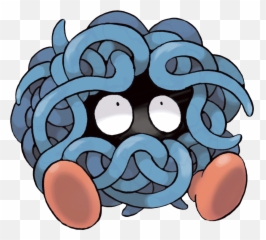 Pokemon Retrospective - Tangela Pokemon Emoji,Squiggly Mouth Emoji