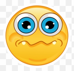 Crazy Quivering Lip Emoji Sticker - Quivering Lip Emoji,Scared Face Emoji