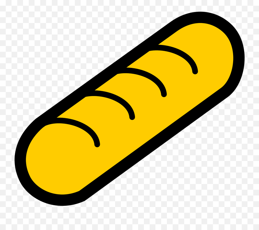 Baguette French Bread Food Bakery - Baguette Clip Art Emoji,Sushi Roll Emoji