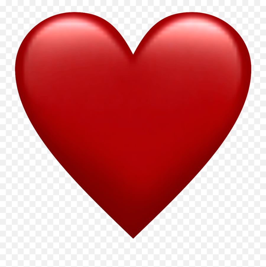 Red Heart Emoji Png Picture - Valentines Day Cartoon Heart,Love Heart Emoji