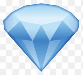 Emoji Paper Blue Diamond Ring - Diamond Emoji,B Emoji Transparent Background