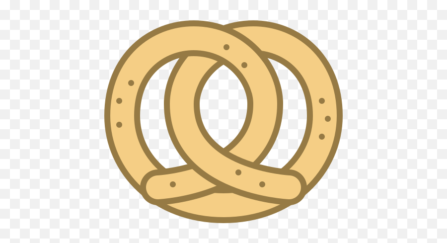 Pretzel Icon - Circle Emoji,Pretzel Emoji