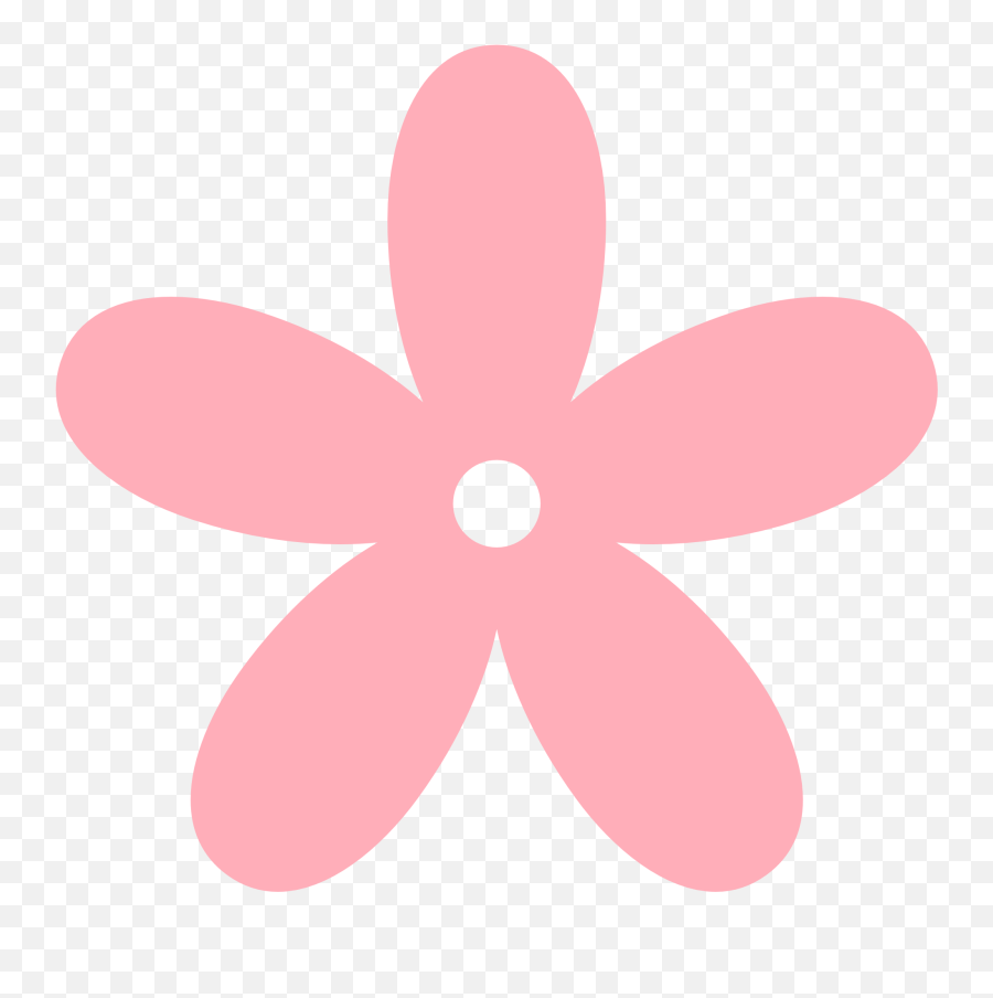 Pink Cartoon Flowers Png Free Pink - Pink Flower Cartoon Transparent Emoji,Pink Flower Emoji