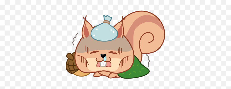 Kwipi Squirrel Love Acorn By Vorsz - Cartoon Emoji,Acorn Emoji