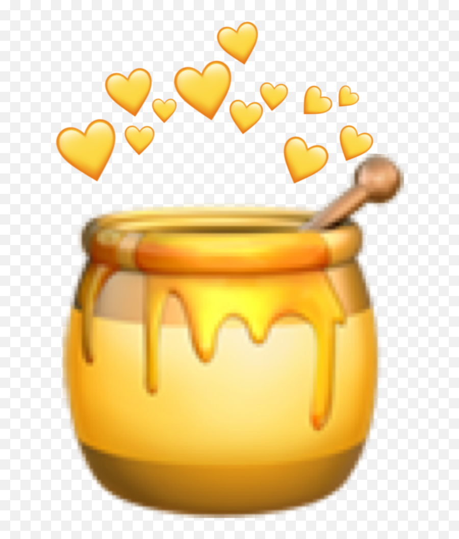 Freetoedit Honey Emoji,Flan Emoji