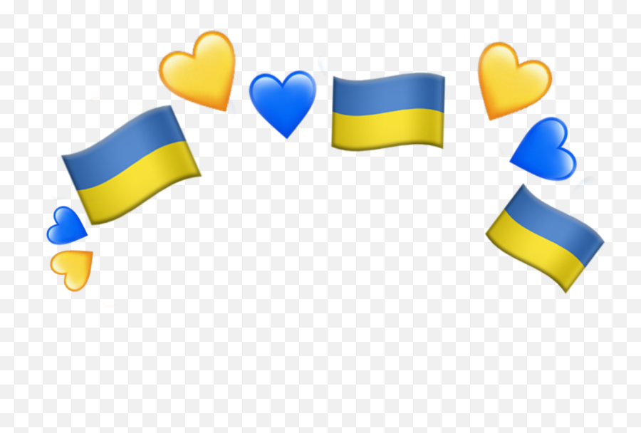 Trending Ukraine Stickers - Clip Art Emoji,Ukraine Flag Emoji