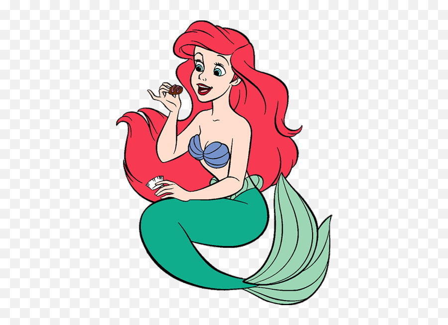 Ariel Clipart Face Ariel Ariel Face Ariel Transparent Free - Ariel Eating Emoji,Little Mermaid Emoji