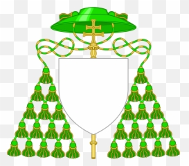 External Ornaments Of Primates And Patriarchs - New Chaplain Cardinal Bishop Coat Arms Emoji