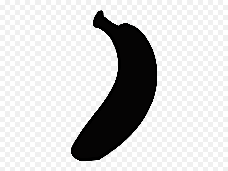 Icon Request Banana Issue 6030 Fortawesomefont - Banana Silhouette Png Emoji,Bananas Emoji