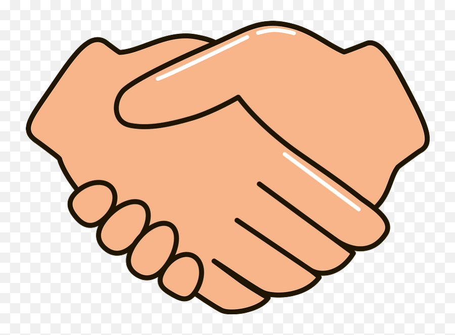 Handshake Clipart Free Download Transparent Png Creazilla - Hand Emoji,Two Men Holding Hands Emoji