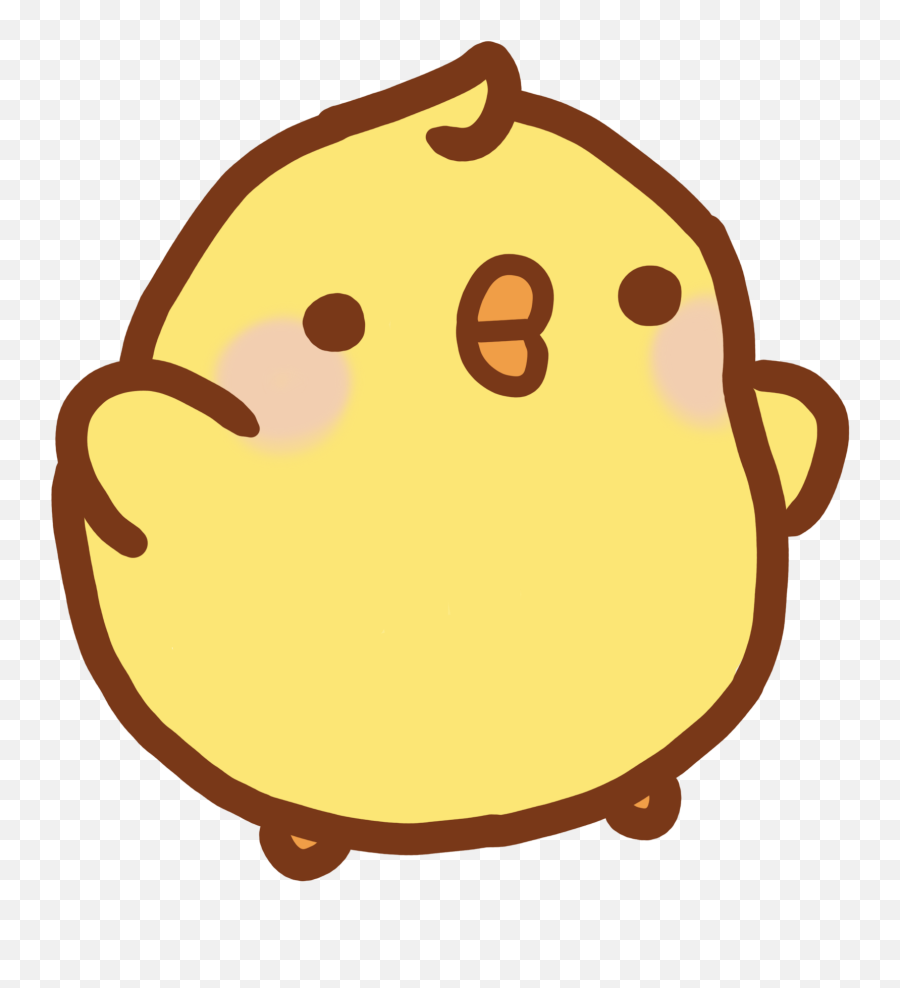 Largest Collection Of Free - Toedit Chick Stickers Cute Kawaii Cartoon Duck Emoji,Chick Emoji