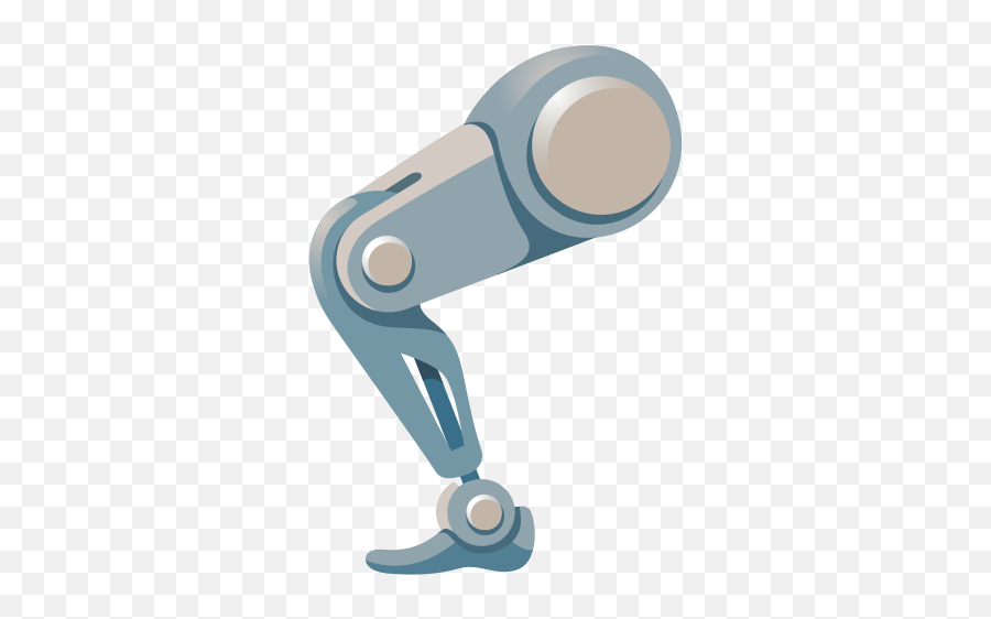 Mechanical Leg Emoji - Illustration,Leg Emoji