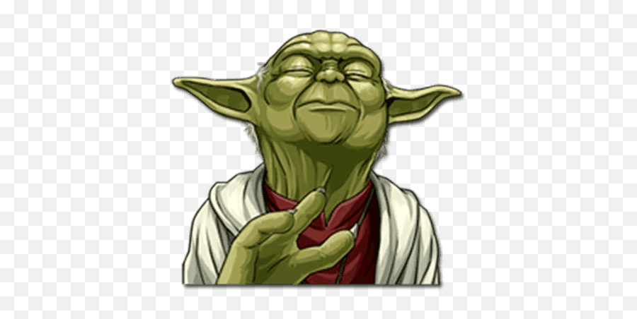 Yodau201d Stickers Set For Telegram - Sticker Yoda Emoji,Yoda Emoticon